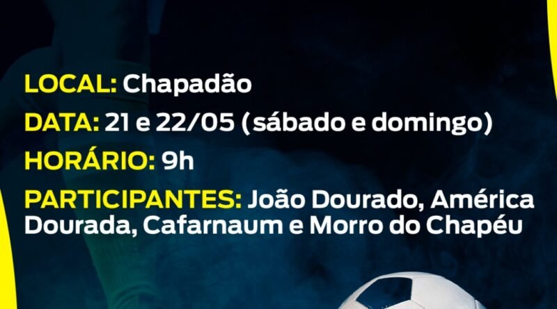 Zonal da Copa 2 de Julho – Sub 15 em Morro do Chapéu!!!