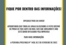 Aviso aos Aposentados – Eleição… Prova de Vida!