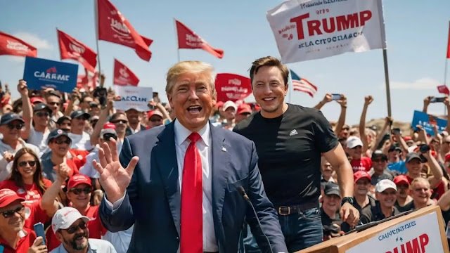 Elon Musk anuncia sorteios diários de US$ 1 mi para eleitores de Trump