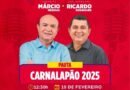 Amanhã, dia 20… primeiro dia do Carnalapão 2025!