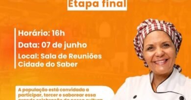 Várzea Nova: Etapa final do Concurso Prato Típico!