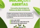 Várzea Nova: Inscrições abertas para o Conselho Municipal de Defesa do meio Ambiente
