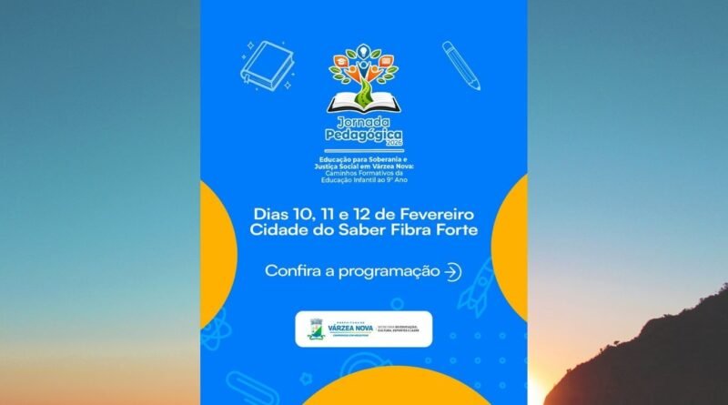 Várzea Nova inicia hoje (10), a sua Jornada Pedagógica