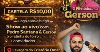 Amanhã tem a Lavagem do Criatório Omar com show ao vivo, bingo, cerveja gelada  e muito mais!
