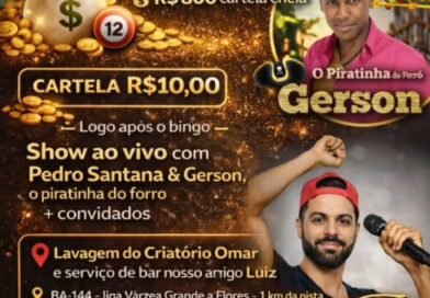 Amanhã tem a Lavagem do Criatório Omar com show ao vivo, bingo, cerveja gelada  e muito mais!