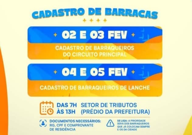 Várzea Nova, 41 anos e Emancipação. Cadastro de Barracas