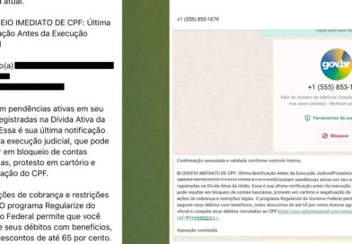 ALERTA: CPF cancelado? Entenda novo golpe que faz vítimas pensarem que têm Dívida Ativa da União