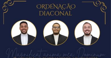 Ordenação Diaconal dos Seminaristas Adeilson, Rodolfo e Danilo