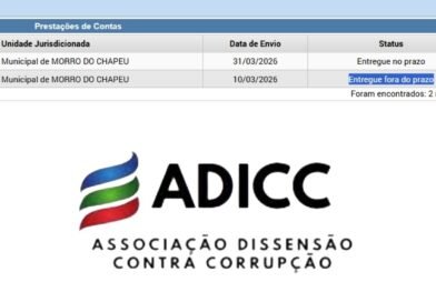 Morro do Chapéu: As Contas Chegaram. As Assinaturas, Não.