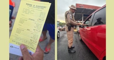 Mobilização nacional contra álcool e direção: Cinco condutores são flagrados e retirados de circulação em Jacobina