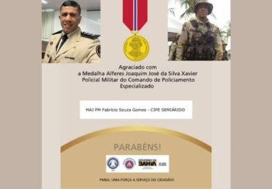 Policiais Militares CPR-CN, são agraciados com a MEDALHA TIRADENTES