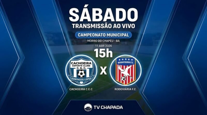 Cachoeira estreia neste sábado (11) no municipal