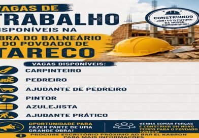 Vagas de trabalho no Tareco!