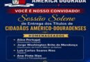 Câmara Municipal de América Dourada entregará Títulos de Cidadãos Américo-Douradenses