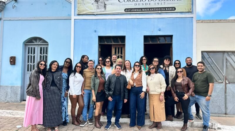 UMA VISITA DIFERENCIADA AO JORNAL CORREIO DO SERTÃO!